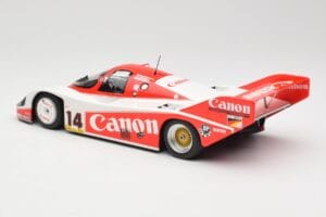 Porsche 956K #14 K. Rosberg / J. Lammers Canon Racing 3rd Place 1000km Nürburgring 1983 Minichamps 1:18 155836614 Metalas - nuotrauka 5 iš 6