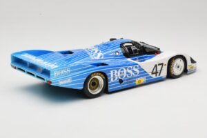 Porsche 956L #47 Hugo Boss V. Merl / H. Grohs / A. Plankenhorn 24 Hours of Le Mans 1984 Minichamps 1:18 183846947 Metalas - nuotrauka 3 iš 8