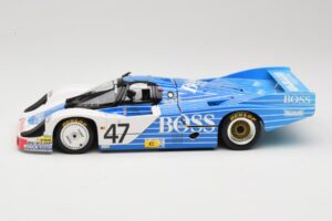 Porsche 956L #47 Hugo Boss V. Merl / H. Grohs / A. Plankenhorn 24 Hours of Le Mans 1984 Minichamps 1:18 183846947 Metalas - nuotrauka 4 iš 8