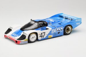Porsche 956L #47 Hugo Boss V. Merl / H. Grohs / A. Plankenhorn 24 Hours of Le Mans 1984 Minichamps 1:18 183846947 Metalas