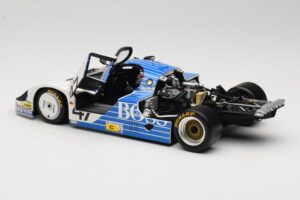 Porsche 956L #47 Hugo Boss V. Merl / H. Grohs / A. Plankenhorn 24 Hours of Le Mans 1984 Minichamps 1:18 183846947 Metalas - nuotrauka 5 iš 8