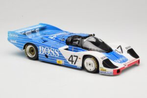 Porsche 956L #47 Hugo Boss V. Merl / H. Grohs / A. Plankenhorn 24 Hours of Le Mans 1984 Minichamps 1:18 183846947 Metalas - nuotrauka 6 iš 8