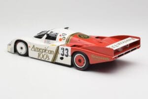 Porsche 956L #33 D. Hobbs / G. Gartner / J. Edwards 24 Hours of Le Mans 1985 Minichamps 1:18 183856933 Metalas - nuotrauka 7 iš 8