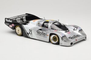 Porsche 956L #21 Rollei A. de Cadenet / C. Ballot-Lena 24 Hours of Le Mans 1984 Minichamps 1:18 183846921 Metalas - nuotrauka 6 iš 8