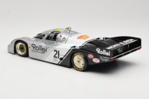 Porsche 956L #21 Rollei A. de Cadenet / C. Ballot-Lena 24 Hours of Le Mans 1984 Minichamps 1:18 183846921 Metalas - nuotrauka 7 iš 8