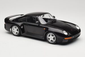 Porsche 959 Juodas Minichamps 1:18 155066207 Metalas - nuotrauka 4 iš 6