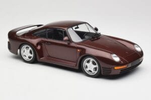 Porsche 959 Dark Red Metallic Minichamps 1:18 155066204 Metalas - nuotrauka 3 iš 6