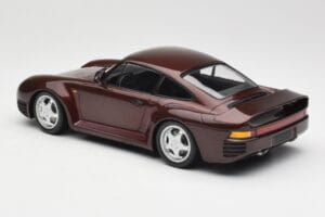 Porsche 959 Dark Red Metallic Minichamps 1:18 155066204 Metalas - nuotrauka 4 iš 6