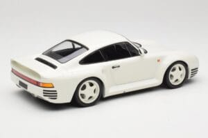 Porsche 959 Grand Prix White Minichamps 1:18 155066202 Metalas - nuotrauka 2 iš 6
