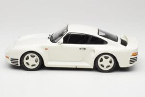 Porsche 959 Grand Prix White Minichamps 1:18 155066202 Metalas - nuotrauka 3 iš 6