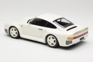 Porsche 959 Grand Prix White Minichamps 1:18 155066202 Metalas - nuotrauka 5 iš 6