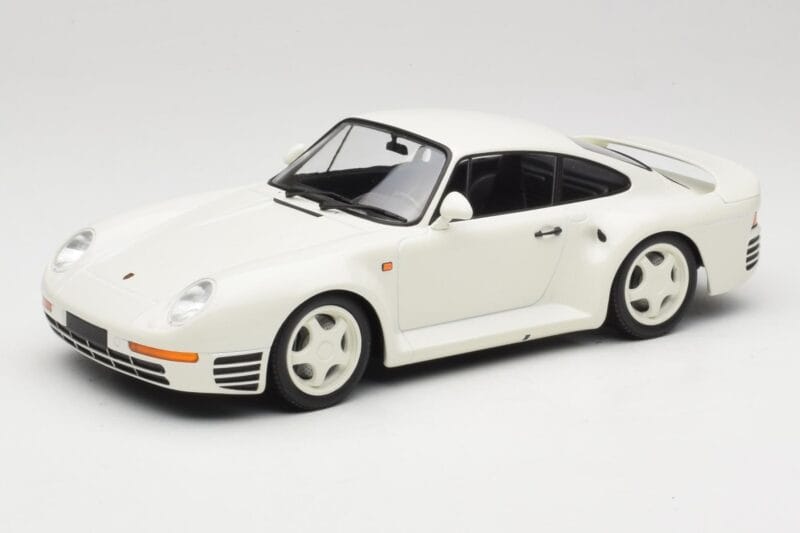 Porsche 959 Grand Prix White Minichamps 1:18 155066202 Metalas
