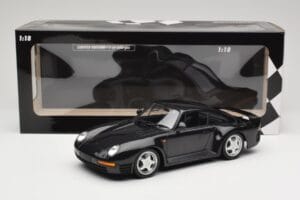 Porsche 959 Grey Metallic Minichamps 1:18 155066205 Metalas - nuotrauka 6 iš 6