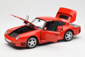 Porsche 959 Raudonas AUTOart 1:18 78082 Metalas - nuotrauka 2 iš 8