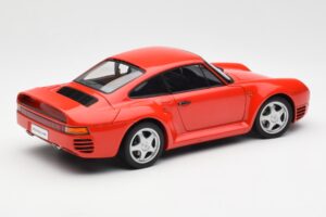 Porsche 959 Raudonas AUTOart 1:18 78082 Metalas - nuotrauka 3 iš 8