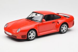 Porsche 959 Raudonas AUTOart 1:18 78082 Metalas