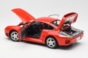 Porsche 959 Raudonas AUTOart 1:18 78082 Metalas - nuotrauka 5 iš 8