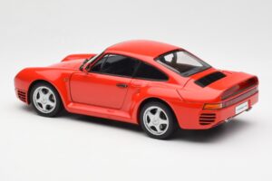 Porsche 959 Raudonas AUTOart 1:18 78082 Metalas - nuotrauka 7 iš 8