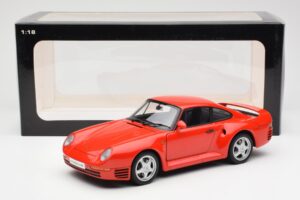 Porsche 959 Raudonas AUTOart 1:18 78082 Metalas - nuotrauka 8 iš 8