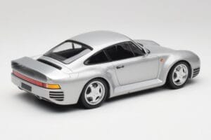 Porsche 959 Sidabrinis Metalinis Minichamps 1:18 155066201 Metalas - nuotrauka 2 iš 6