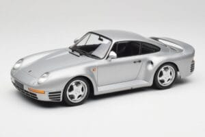 Porsche 959 Sidabrinis Metalinis Minichamps 1:18 155066201 Metalas