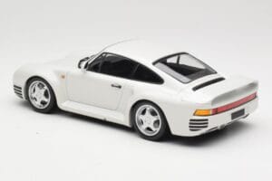 Porsche 959 White Metallic Minichamps 1:18 155066206 Metalas - nuotrauka 5 iš 6
