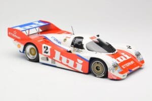 Porsche 962 #2 Brun Motorsport J. Mass / O. Larrauri 1000km Nürburgring 1987 Minichamps 1:18 155876502 Metalas - nuotrauka 4 iš 6