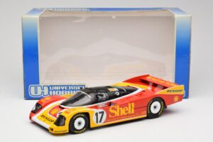 Porsche 962C Group C #17 D. Bell / H-J. Stuck / K. Ludwig 24 Hours of Le Mans 1988 Universal Hobbies 1:18 4704 Metalas - nuotrauka 8 iš 8