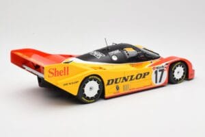 Porsche 962C #17 H-J. Stuck / D. Bell 3rd Place 200 Miles of Nürnberg Supercup 1987 Minichamps 1:18 155876517 Metalas - nuotrauka 2 iš 6