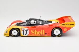 Porsche 962C #17 H-J. Stuck / D. Bell 3rd Place 200 Miles of Nürnberg Supercup 1987 Minichamps 1:18 155876517 Metalas - nuotrauka 3 iš 6