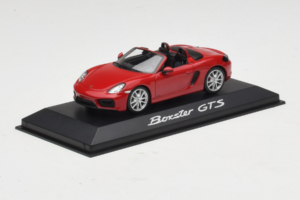 Porsche Boxster 981 GTS Raudonas Minichamps 1:43 WAP0200140E Metalas - nuotrauka 2 iš 5