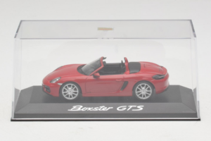 Porsche Boxster 981 GTS Raudonas Minichamps 1:43 WAP0200140E Metalas - nuotrauka 4 iš 5