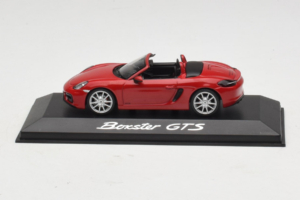 Porsche Boxster 981 GTS Raudonas Minichamps 1:43 WAP0200140E Metalas