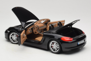 Porsche Boxster S 981 Basalt Black Minichamps 1:18 WAP0210160C Metalas - nuotrauka 5 iš 8