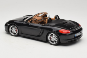 Porsche Boxster S 981 Basalt Black Minichamps 1:18 WAP0210160C Metalas - nuotrauka 7 iš 8