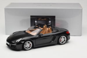 Porsche Boxster S 981 Basalt Black Minichamps 1:18 WAP0210160C Metalas - nuotrauka 8 iš 8