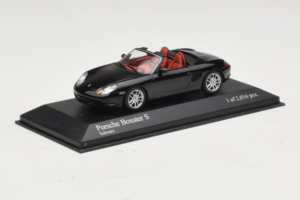 Porsche Boxster 986 S Juodas Minichamps 1:43 400062070 Metalas - nuotrauka 2 iš 4