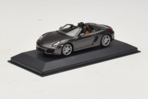Porsche Boxster 981 S Grey Metallic Minichamps 1:43 PORSCHE005 Metalas - nuotrauka 2 iš 4