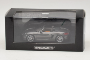 Porsche Boxster 981 S Grey Metallic Minichamps 1:43 PORSCHE005 Metalas - nuotrauka 4 iš 4