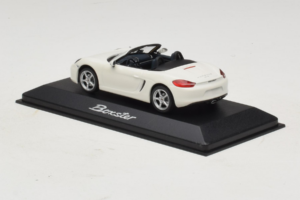 Porsche Boxster 981 Baltas Minichamps 1:43 WAP0202000D Metalas - nuotrauka 3 iš 5