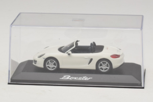 Porsche Boxster 981 Baltas Minichamps 1:43 WAP0202000D Metalas - nuotrauka 4 iš 5
