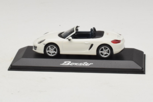Porsche Boxster 981 Baltas Minichamps 1:43 WAP0202000D Metalas