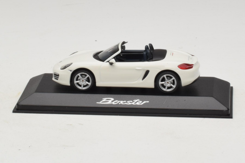 Porsche Boxster 981 Baltas Minichamps 1:43 WAP0202000D Metalas