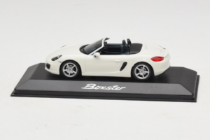 Porsche Boxster 981 Baltas Minichamps 1:43 WAP0202000D-R1 Metalas