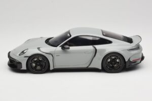 Porsche Brabus 900 Rocket R 992 Nardo Grey GT Spirit 1:18 GT930 Derva - nuotrauka 3 iš 6