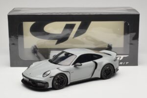 Porsche Brabus 900 Rocket R 992 Nardo Grey GT Spirit 1:18 GT930 Derva - nuotrauka 6 iš 6