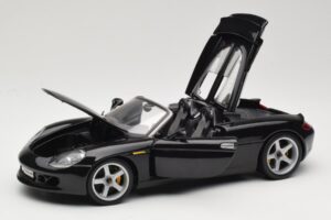 Porsche Carrera GT 980 Juodas Maisto 1:18 36622 Metalas - nuotrauka 2 iš 8