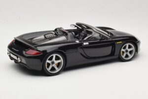 Porsche Carrera GT 980 Juodas Maisto 1:18 36622 Metalas - nuotrauka 3 iš 8