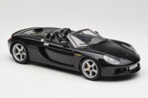 Porsche Carrera GT 980 Juodas Maisto 1:18 36622 Metalas - nuotrauka 7 iš 8