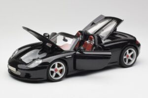 Porsche Carrera GT Juodas Maisto 1:18 36665 Metalas - nuotrauka 2 iš 8